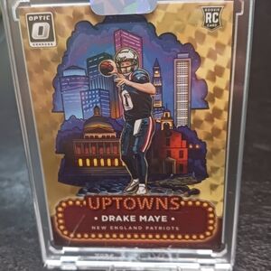 2024 Panini Optic Uptown Rookie Drake Maye Novelty Card